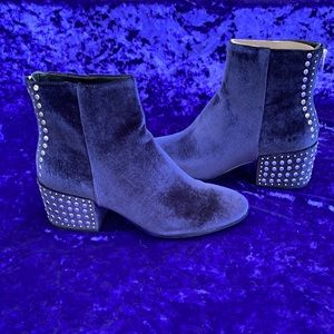 Dolce Vita Women's Mazey Studded Velvet Booties